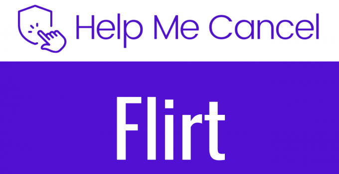 How to Cancel Flirt