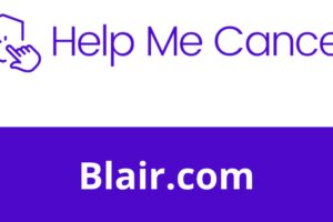 How to Cancel Blair.com